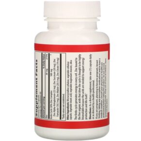 Thực phẩm bổ sung Vibrant Health Krebs Zinc 60 Vegetable Capsules 074306800251