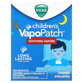 Thực phẩm chức năng Vicks Children's VapoPatch 5 Wearable Aroma Patches 323900040588