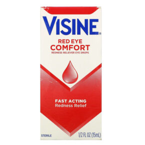 Thực phẩm chức năng Visine Red Eye Comfort Redness Reliever Eye Drops 1/2 fl oz (15 ml) 312547493802