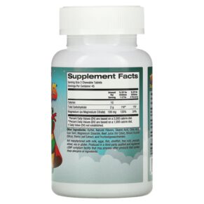 Thực phẩm bổ sung Vitables Chewable Magnesium for Children Cherry 90 Vegetarian Tablets 898220014606