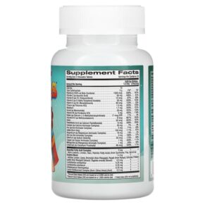 Vitables Chewable Multivitamins with Probiotics & Enzymes for Children Assorted Fruit Flavors 60 Vegetarian Tablets 3 Thực phẩm bổ sung Vitables Chewable Multivitamins with Probiotics & Enzymes for Children Assorted Fruit Flavors 60 Vegetarian Tablets 898220014569