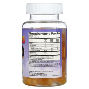 Thực phẩm bổ sung Vitables Gummy Vitamin C For Children No Gelatin Orange 60 Vegetarian Gummies 898220014446