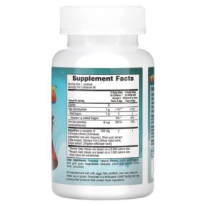 Vitables Zinc Plus for Children Tangerine Flavor 90 Lozenges 3 Thực phẩm bổ sung Vitables Zinc Plus for Children Tangerine Flavor 90 Lozenges 898220014545