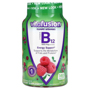 Thực phẩm chức năng VitaFusion B12 Natural Raspberry 500 mcg 140 Gummies 027917270975