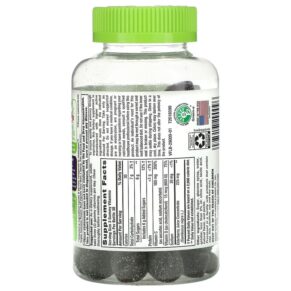 Thực phẩm bổ sung VitaFusion Elderberry With Vitamins C & D for Immune Support Natural Berry 90 Gummies 027917290096