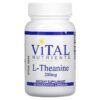 Thực phẩm chức năng Vital Nutrients L- Theanine 200 mg 60 Vegetarian Capsules 693465263112