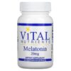 Thực phẩm chức năng Vital Nutrients Melatonin 20 mg 60 Vegetarian Capsules 693465419113