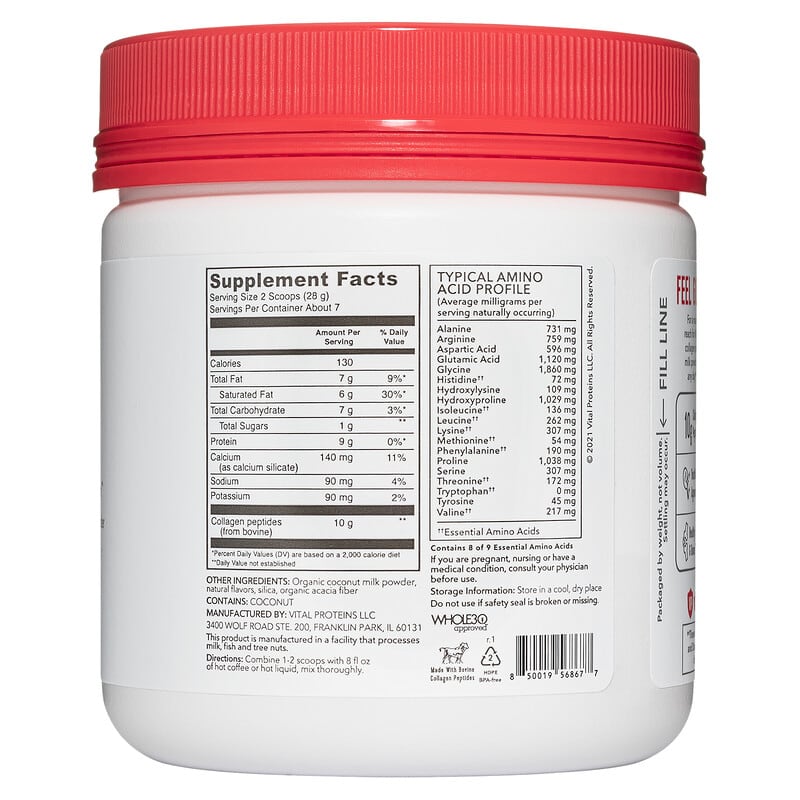 Vital Proteins Collagen Creamer Peppermint Mocha 7.09 oz (201 g) 2 Thực phẩm bổ sung Vital Proteins Collagen Creamer Peppermint Mocha 7.09 oz (201 g) 850019568677