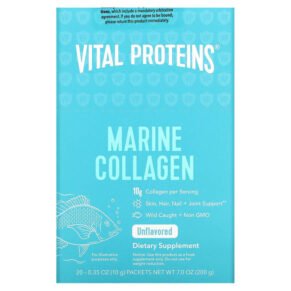 Thực phẩm chức năng Vital Proteins Marine Collagen Unflavored 20 Packets 0.35 oz (10 g) Each 850232005409