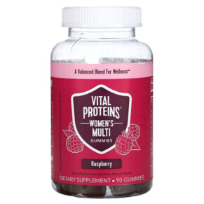 Thực phẩm chức năng Vital Proteins Women's Multi Gummies Raspberry 90 Gummies 850019568585