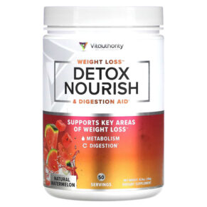 Thực phẩm chức năng Vitauthority Detox Nourish Weight Loss & Digestion Aid Natural Watermelon 10.9 oz (310 g) 856360008473