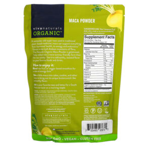 Thực phẩm bổ sung Viva Naturals Organic Gelatinized Maca Powder 1 lb (454 g) 700465936745