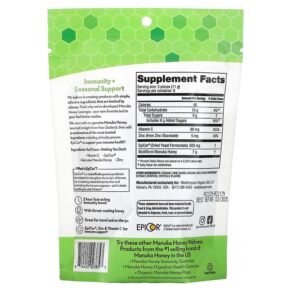 Thực phẩm bổ sung Wedderspoon Manuka Honey Lozenges Cool Mint 2.6 oz (74 g) 814422023857