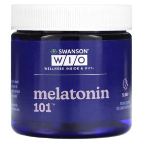 Thực phẩm chức năng Wellness Inside & Out Melatonin 101 30 Capsules 840317300178