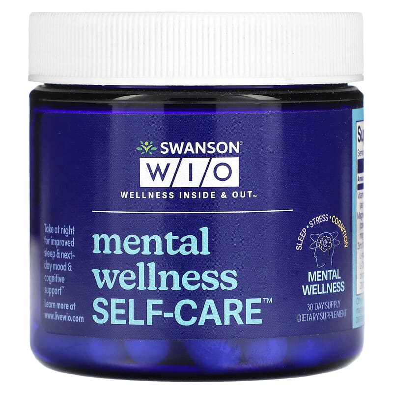 Wellness Inside & Out Mental Wellness Self-Care 30 Capsules 8 Thực phẩm chức năng Wellness Inside & Out Mental Wellness Self-Care 30 Capsules 840317300031