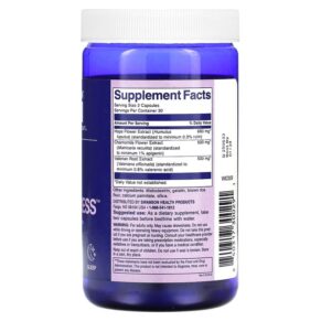 Thực phẩm bổ sung Wellness Inside & Out Nighttime Herbal Decompress 30 Capsules 840317300291