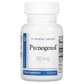Thực phẩm chức năng Whitaker Nutrition Clinical Grade Pycnogenol 50 mg 60 Capsules 678829213293