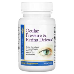 Thực phẩm chức năng Whitaker Nutrition Ocular Pressure & Retina Defense 30 Capsules 678829212494