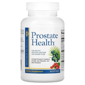 Thực phẩm chức năng Whitaker Nutrition Prostate Health 90 Softgels 678829213439