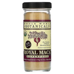 Thực phẩm chức năng Whole World Botanicals Royal Maca Superfood 6.17 oz (175 g) 691195001509