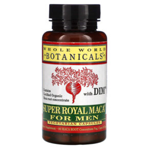 Thực phẩm chức năng Whole World Botanicals Super Royal Maca For Men 500 mg 90 Vegetarian Capsules 691195001073