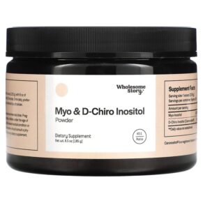 Thực phẩm chức năng Wholesome Story Myo & D-Chiro Inositol Powder 6.5 oz (185 g) 860003257876