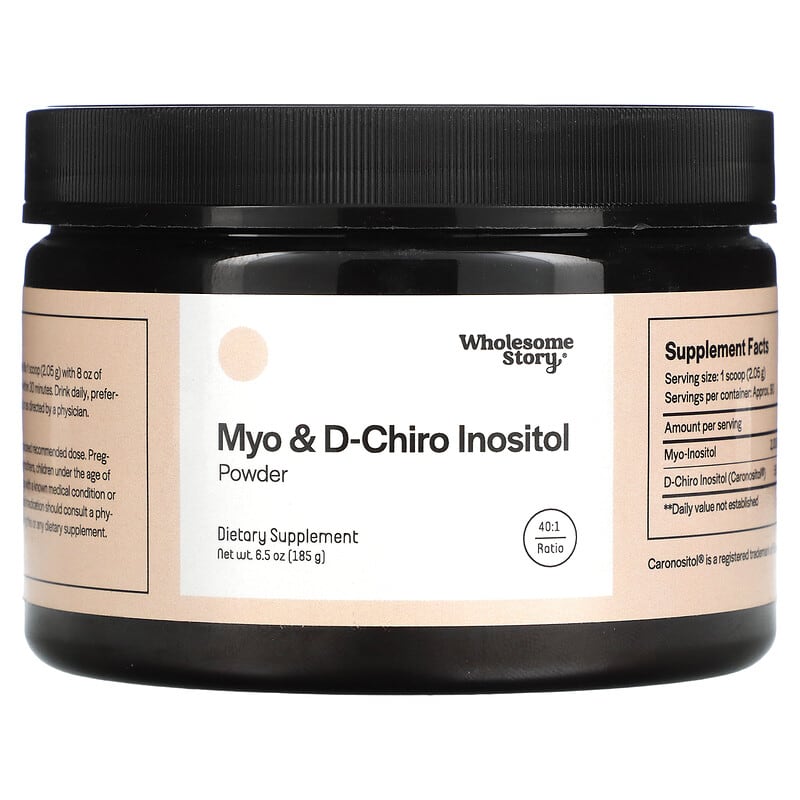 Wholesome Story Myo & D-Chiro Inositol Powder 6.5 oz (185 g) 8 Thực phẩm chức năng Wholesome Story Myo & D-Chiro Inositol Powder 6.5 oz (185 g) 860003257876