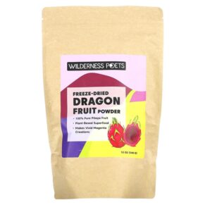 Thực phẩm chức năng Wilderness Poets LLC Freeze Dried Dragon Fruit Powder Pink Pitaya 12 oz (340 g) 850028415061