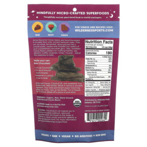 Thực phẩm bổ sung Wilderness Poets LLC Organic Arriba Nacional Cacao Paste Dark Chocolate 8 oz (226 g) 891617002644