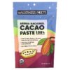Wilderness Poets LLC Organic Arriba Nacional Cacao Paste Dark Chocolate 8 oz (226 g) 5 Thực phẩm chức năng Wilderness Poets LLC Organic Arriba Nacional Cacao Paste Dark Chocolate 8 oz (226 g) 891617002644