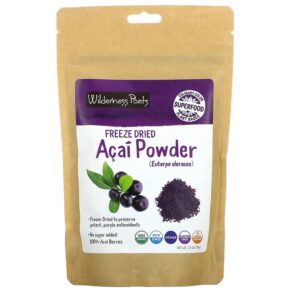 Thực phẩm chức năng Wilderness Poets LLC Organic Freeze Dried Acai Powder 3.5 oz (99 g) 850028415054