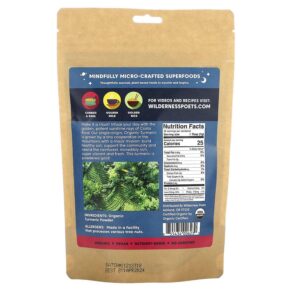 Thực phẩm bổ sung Wilderness Poets LLC Organic Turmeric From Costa Rica 8 oz (226 g) 855434006230