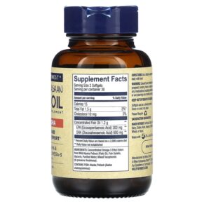 Wiley's Finest Wild Alaskan Fish Oil 60 Softgels 3 Thực phẩm bổ sung Wiley's Finest Wild Alaskan Fish Oil 60 Softgels 857188004524