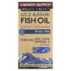Thực phẩm chức năng Wiley's Finest Wild Alaskan Fish Oil Peak EPA 1.250 mg 120 Fish Softgels 857188004203