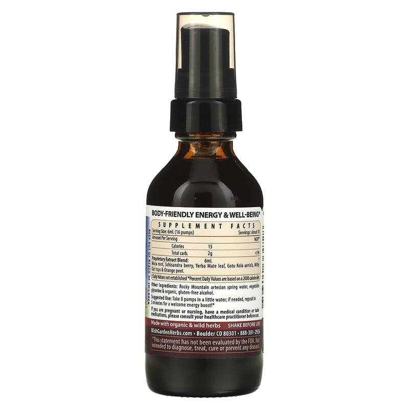 WishGarden Herbs Rise & Shine Daily Energy Boost 2 fl oz (59 ml) 2 Thực phẩm bổ sung WishGarden Herbs Rise & Shine Daily Energy Boost 2 fl oz (59 ml) 656490364728