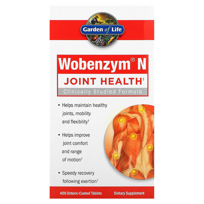 Wobenzym N Joint Health 400 Enteric-Coated Tablets 8 Thực phẩm chức năng Wobenzym N Joint Health 400 Enteric-Coated Tablets 310539029343