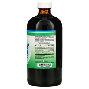 Thực phẩm bổ sung World Organic Liquid Chlorophyll 100 mg 16 fl oz (474 ml) 726899590131