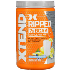 Thực phẩm chức năng Xtend Ripped 7G BCAAs Blueberry Lemonade 1.09 lbs (495 g) 842595103151