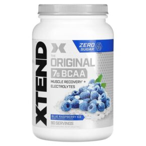 Thực phẩm chức năng Xtend The Original 7G BCAA Blue Raspberry Ice 2.78 lb (1.26 kg) 181030000168