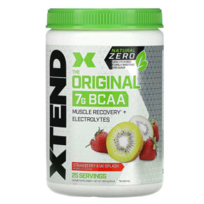 Thực phẩm chức năng Xtend The Original 7G BCAA Natural Zero Strawberry Kiwi Splash 13 oz (367.5 g) 842595107715