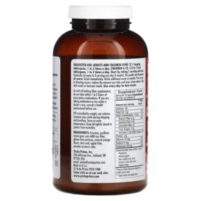 Thực phẩm bổ sung Yerba Prima Daily Fiber Formula Orange 16 oz (453 g) 046352001982