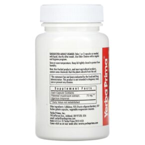 Thực phẩm bổ sung Yerba Prima Odor Cleanse 50 Capsules 046352004525