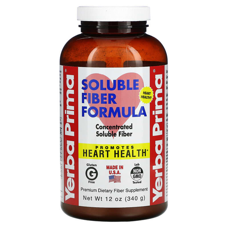 Yerba Prima Soluble Fiber Formula 12 oz (340 g) 8 Thực phẩm chức năng Yerba Prima Soluble Fiber Formula 12 oz (340 g) 046352001821