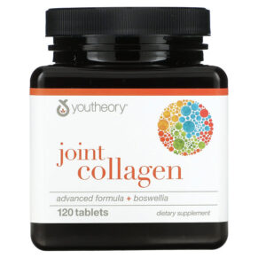 Thực phẩm chức năng Youtheory Joint Collagen Advanced Formula + Boswellia 120 Tablets 853244003333