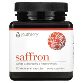 Thực phẩm chức năng Youtheory Saffron 60 Vegetarian Capsules 850502007133