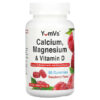Thực phẩm chức năng Yum-Vs Calcium Magnesium & Vitamin D Raspberry 90 Gummies 810048610082