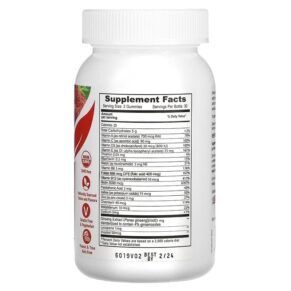 Thực phẩm bổ sung Yum-Vs Multi For Teens Zero Berry 60 Gummies 810048612277