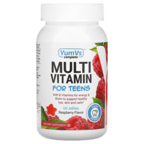 Thực phẩm chức năng Yum-Vs Multi Vitamin for Teens Raspberry 60 Jellies 899105001889