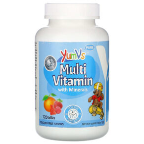 Thực phẩm chức năng Yum-Vs Multi Vitamin with Minerals Delicious Fruit 120 Jellies 899105001681