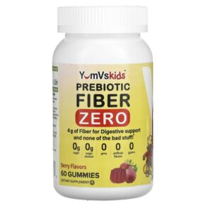 Thực phẩm chức năng Yum-Vs Prebiotic Fiber Zero Berry 2 g 60 Gummies 810048610280